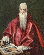 El Greco Hl. Hieronymus als Kardinal Sweden oil painting artist